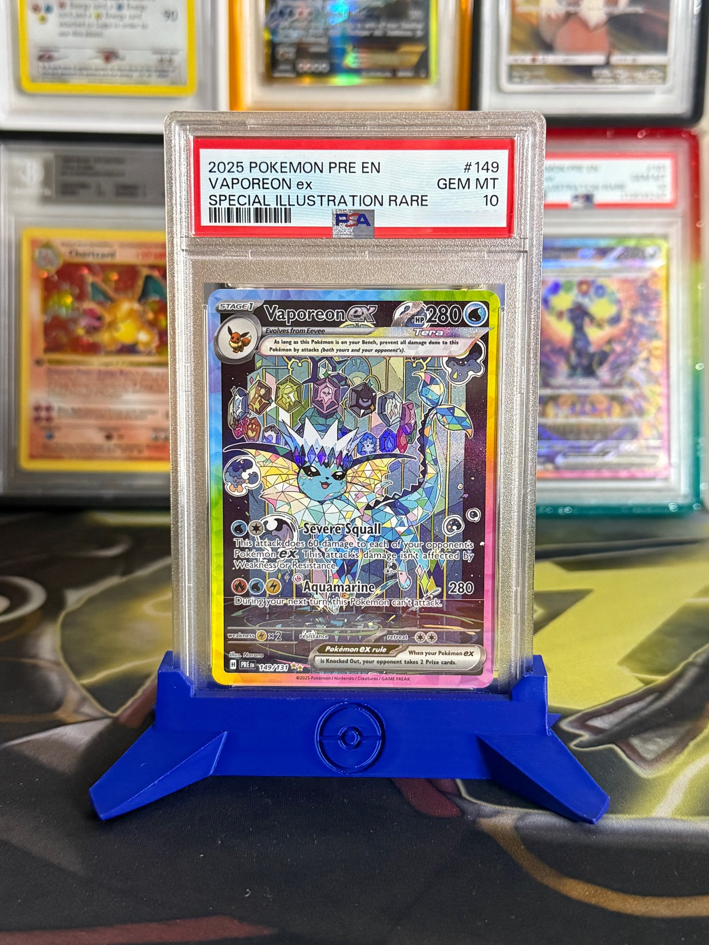 CARD SLAB STAND - PSA ONLY