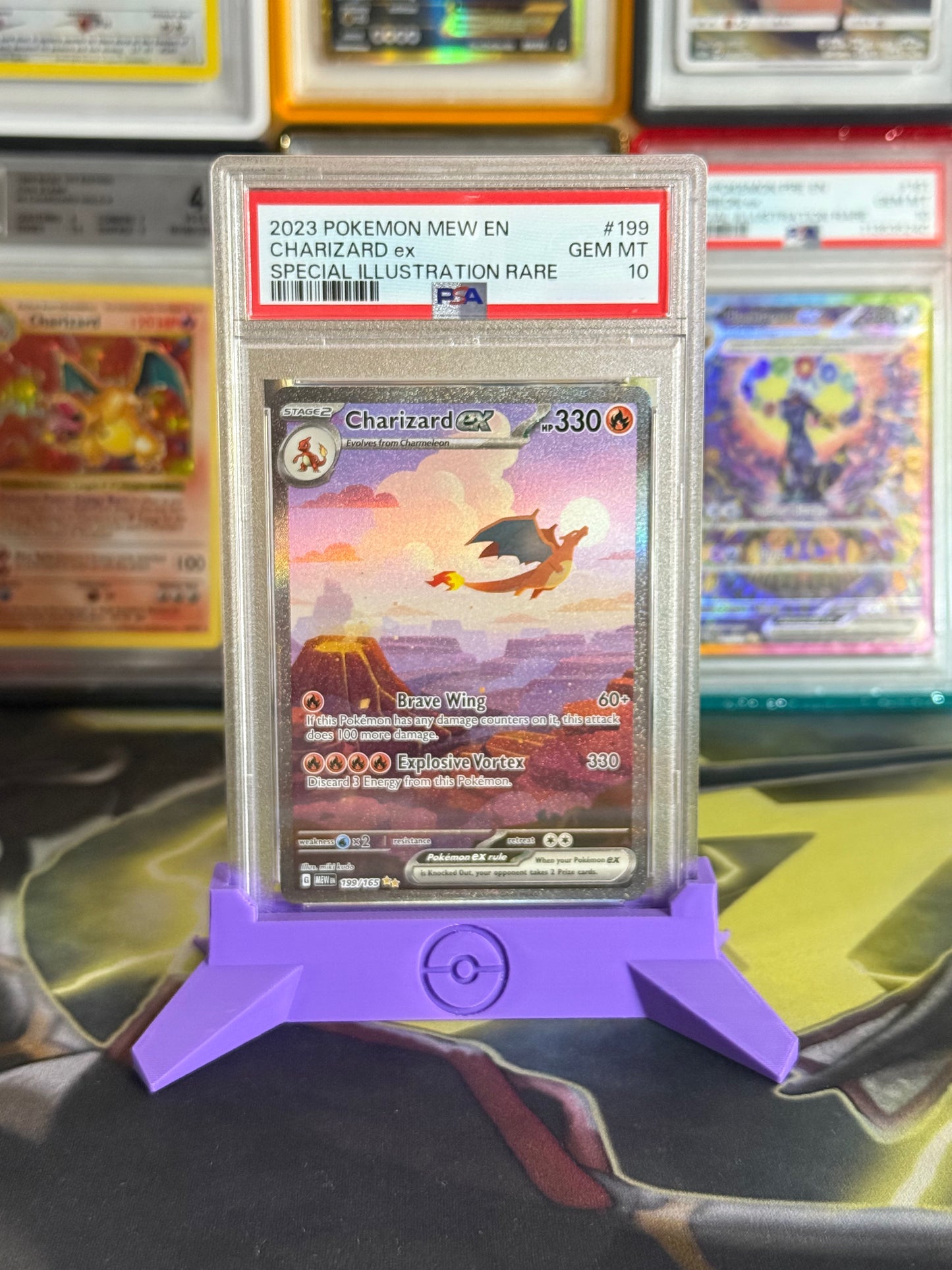 CARD SLAB STAND - PSA ONLY