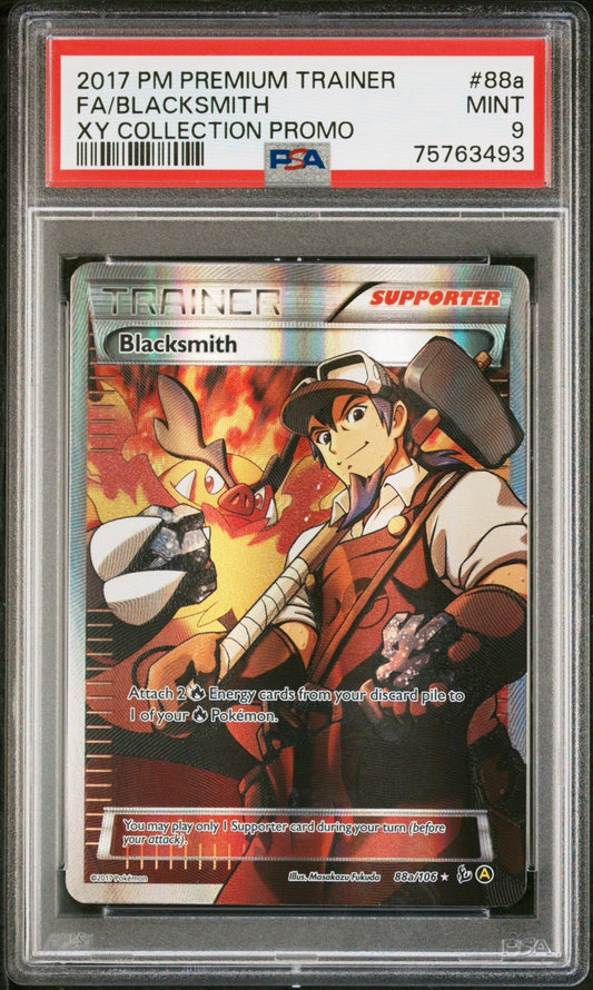 Pokemon Card Blacksmith 88a/106 PSA 9 - XY Collection Promo